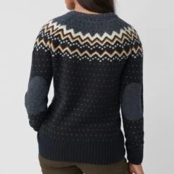 FJÄLLRÄVEN ÖVIK KNIT SWEATER W Damen - Wollpullover -Outdoor-Ausrüstung 5637519784 f oevik knit sweater w fjaellraeven 24