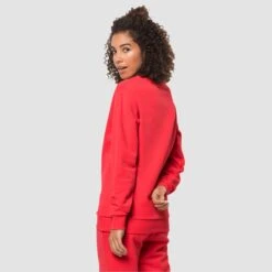 Jack Wolfskin ESSENTIAL CREWNECK W Damen - Sweatshirt 5 Jack Wolfskin ESSENTIAL CREWNECK W Damen - Sweatshirt -Outdoor-Ausrüstung 5637929371 c essential crewneck w jack wolfskin 24